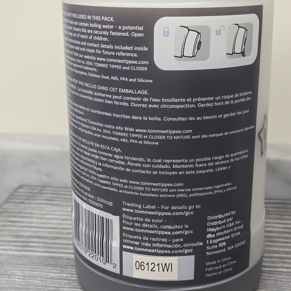 Tommee Tippee Travel Bottle & Food Warmer Thermal Insulated Closer to Nature NEW - Picture 11 of 12